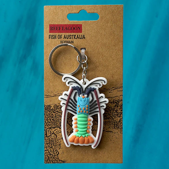 Reef Lagoon Keychain Ornate Lobster