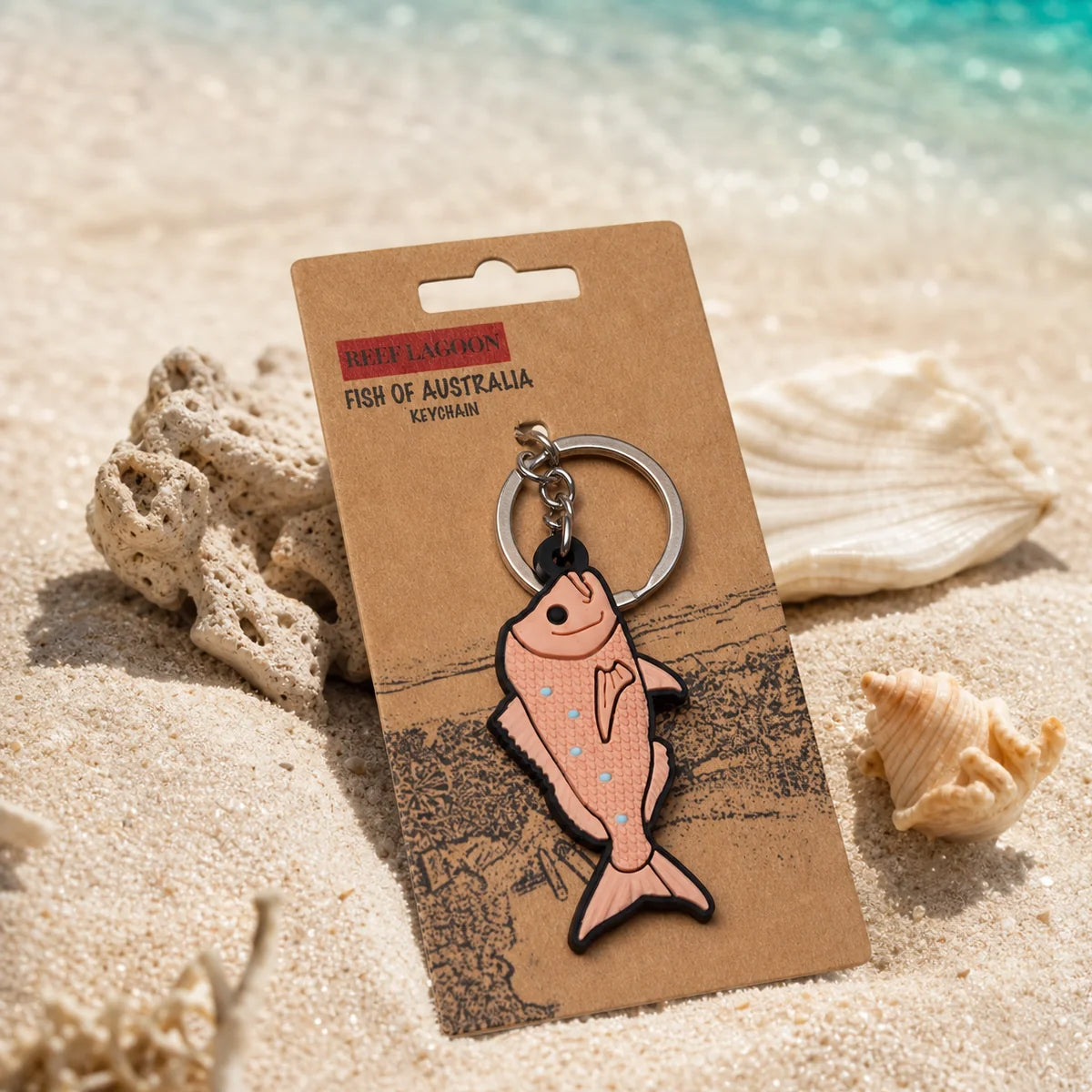 Reef Lagoon Keychain Pink Snapper