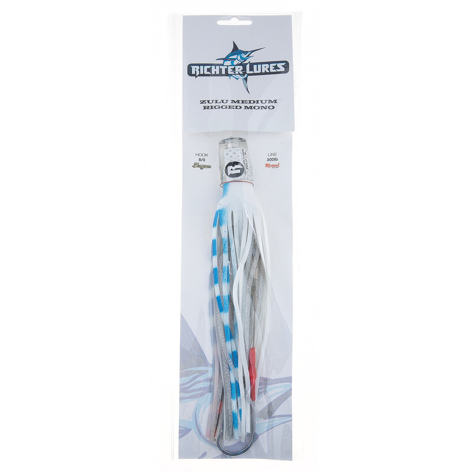 Richter Lures Zulu Medium Rigged Mono 157 / 132