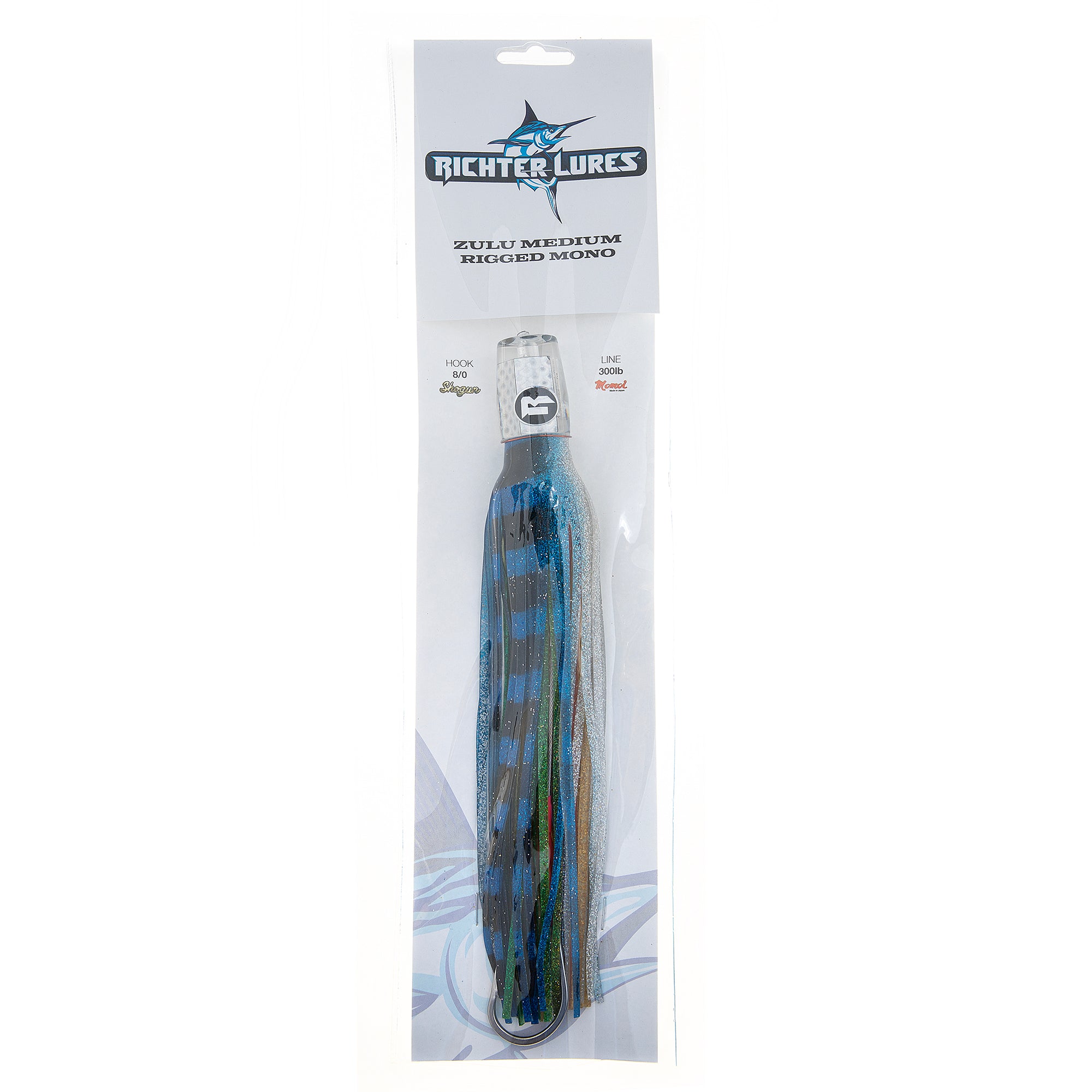 Richter Lures Zulu Medium Rigged Mono 912 / 90