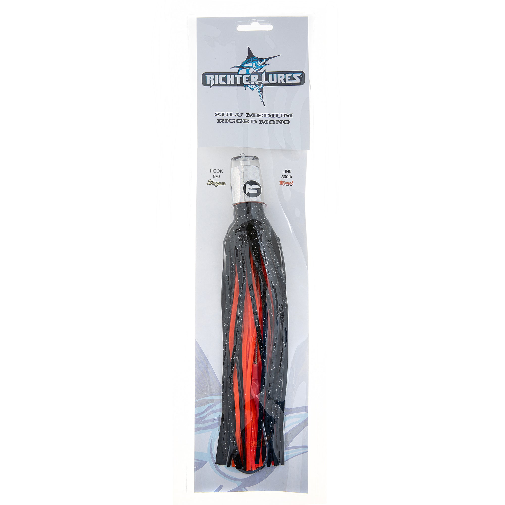 Richter Lures Zulu Medium Rigged Mono Tantrum