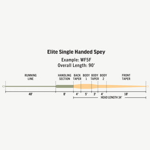 Rio Elite Specialty Single Handed Spey Line Details