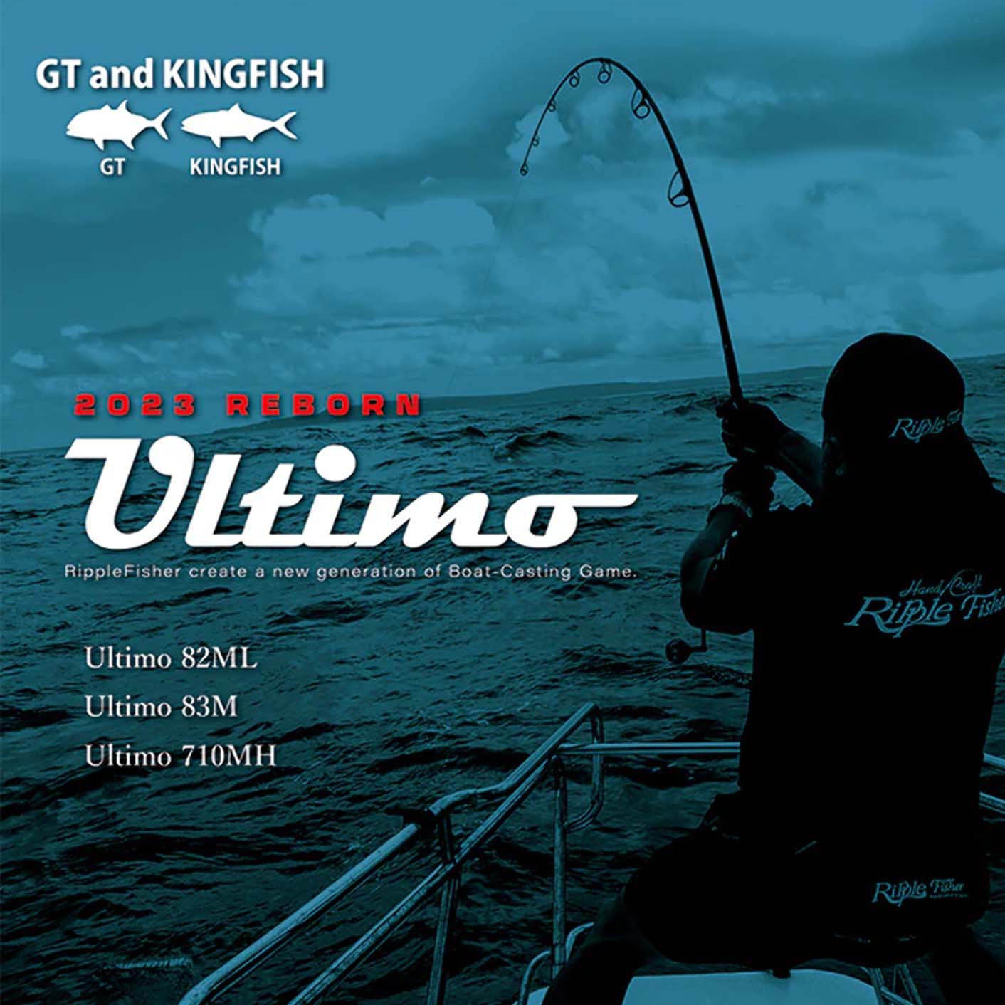 Ripple Fisher Ultimo 2023 Rods for GT and Kingfish