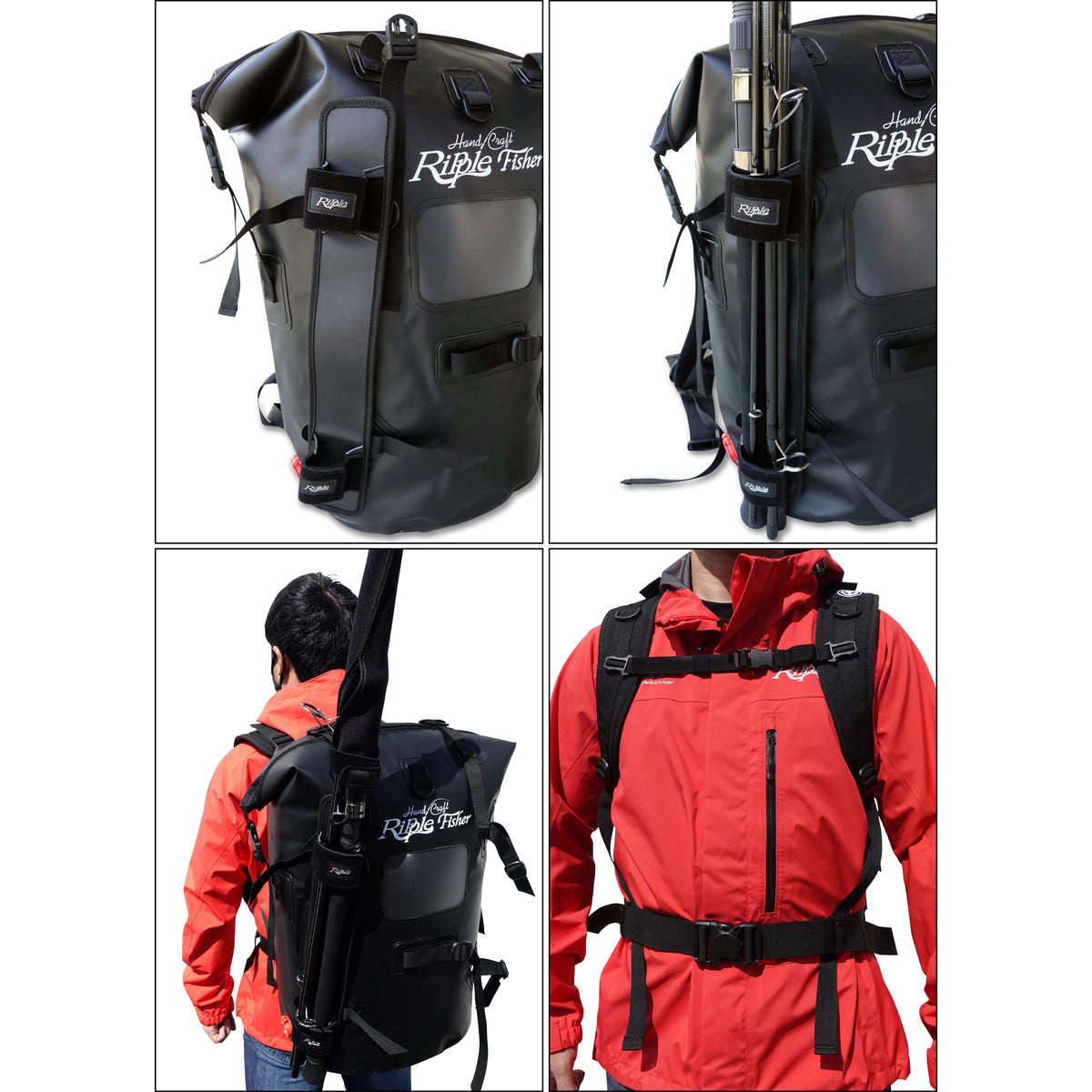 Ripple Fisher Water Proof Backpack Details