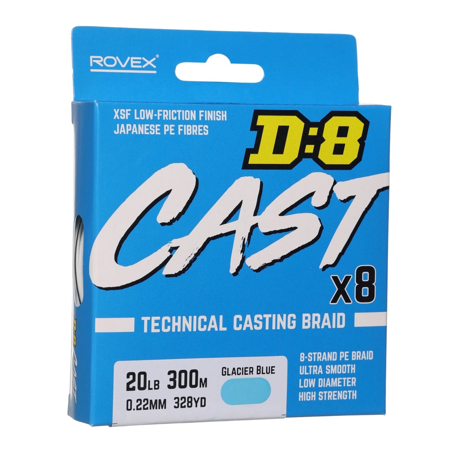 Rovex Rovex D8 Cast X8 Braid 300m