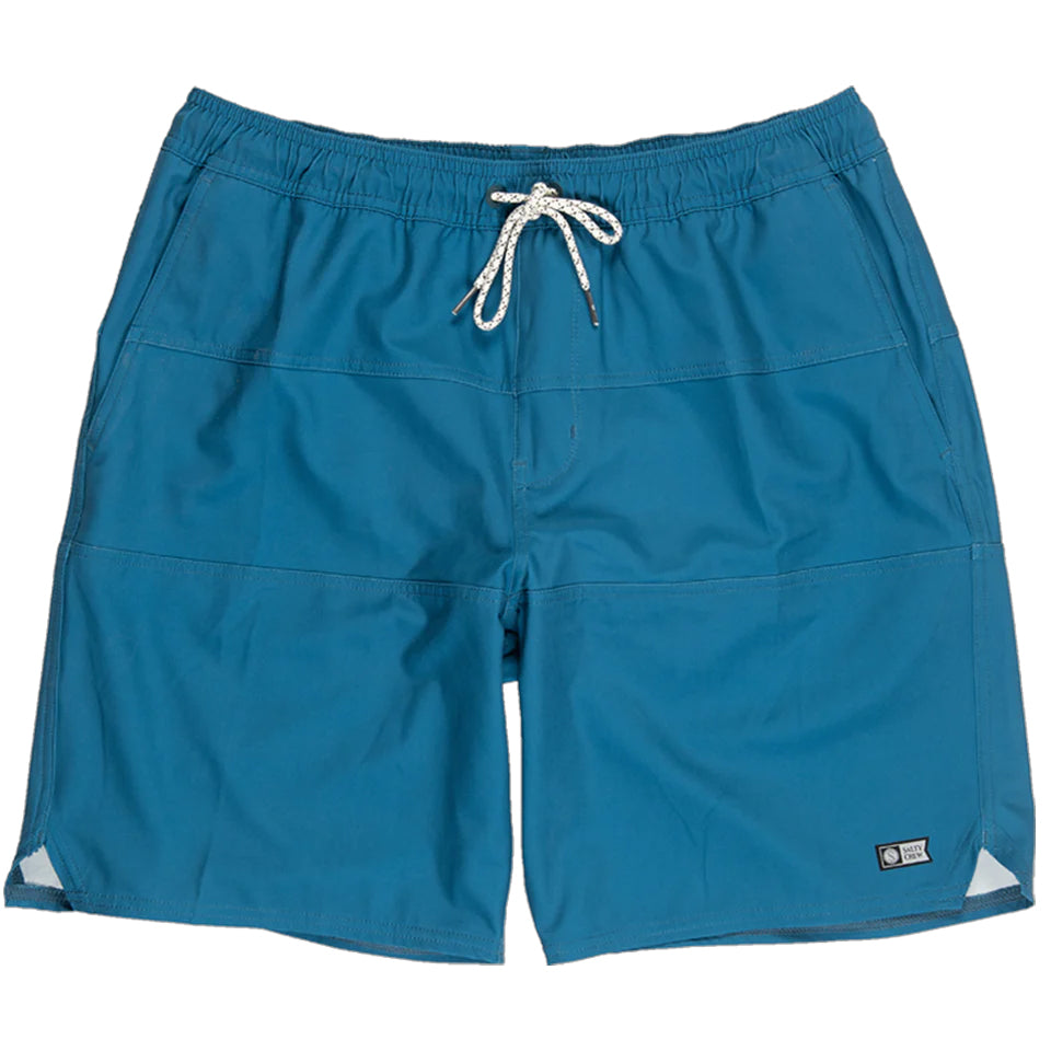 Salty Crew Beacons Elastic Boardshort - Indigo Front