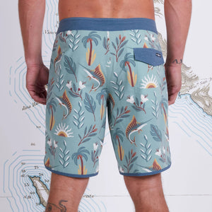 Salty Crew Breaker Boardshort - Sage Back