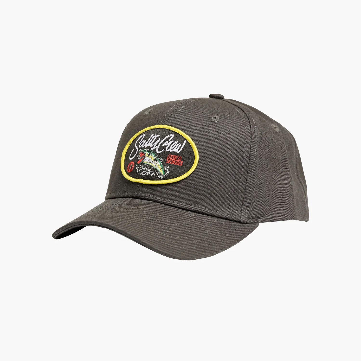 Salty Crew Cast Off 6 Panel Cap Coal Front