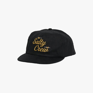 Salty Crew Dockside 5 Panel Cap Black