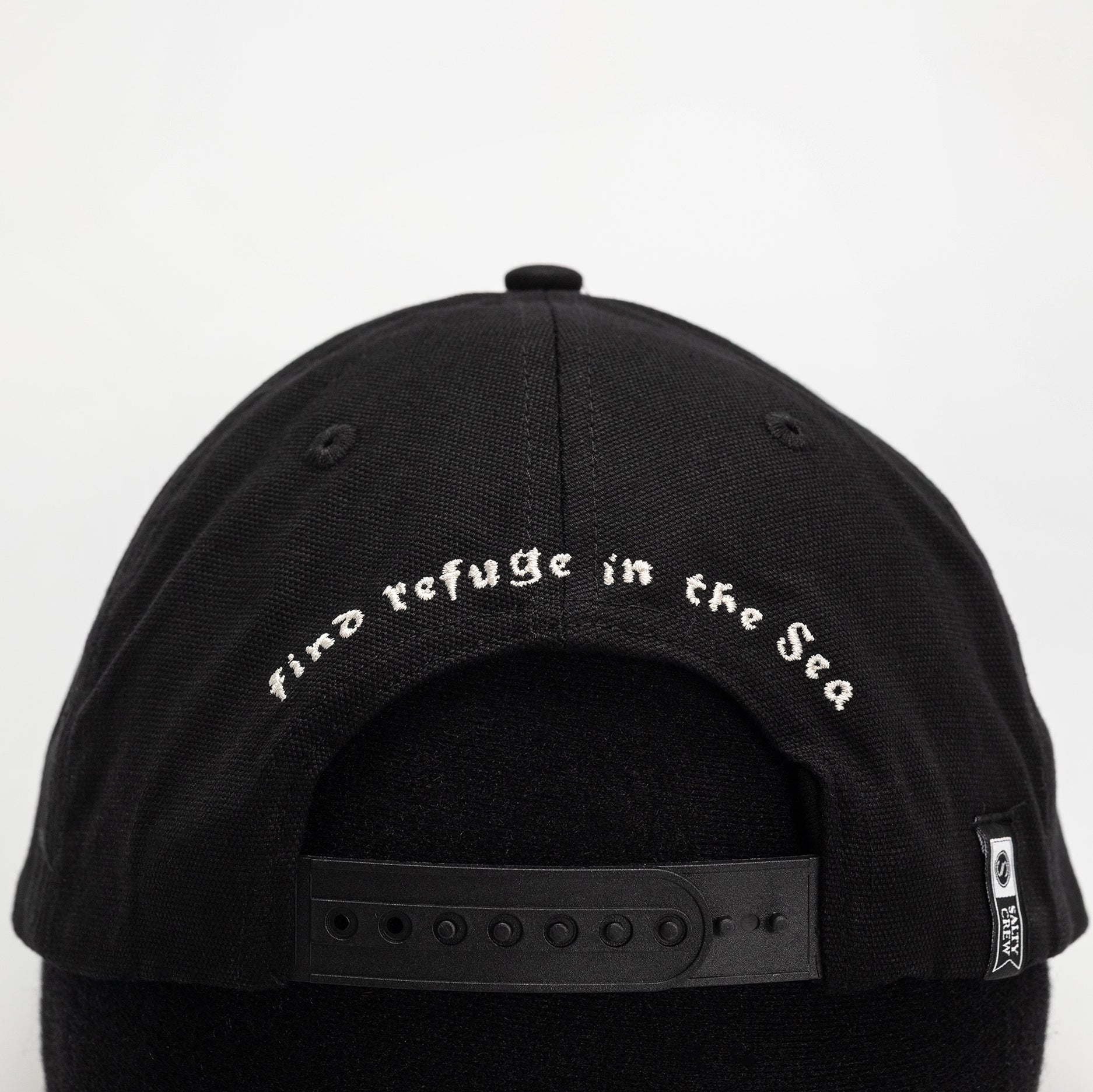 Salty Crew Hopper 5 Panel Cap Black Back