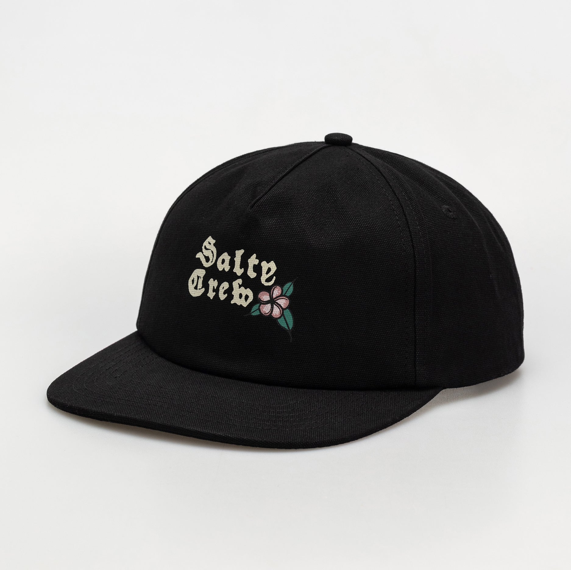 Salty Crew Hopper 5 Panel Cap Black Cover