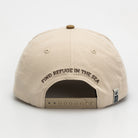 Salty Crew Hopper 5 Panel Cap Oyster Brown Back