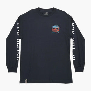 Salty Crew Oh No Standard L/S Tee - Navy Front