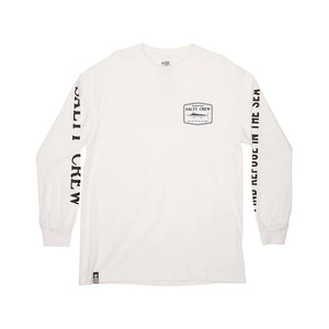 Salty Crew Stealth Long Sleeve Tee - White Front