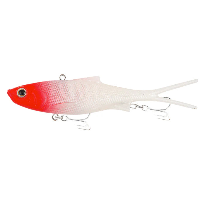 Samaki Vibelicious 100mm White Red Head