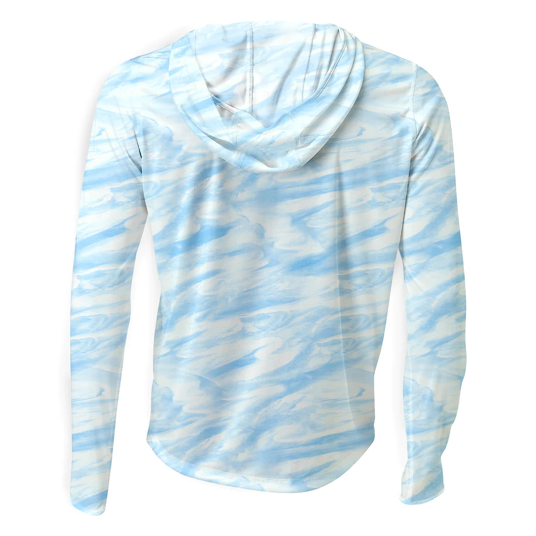 Scales Bahamas Current Hooded Performance - Powder Blue Back