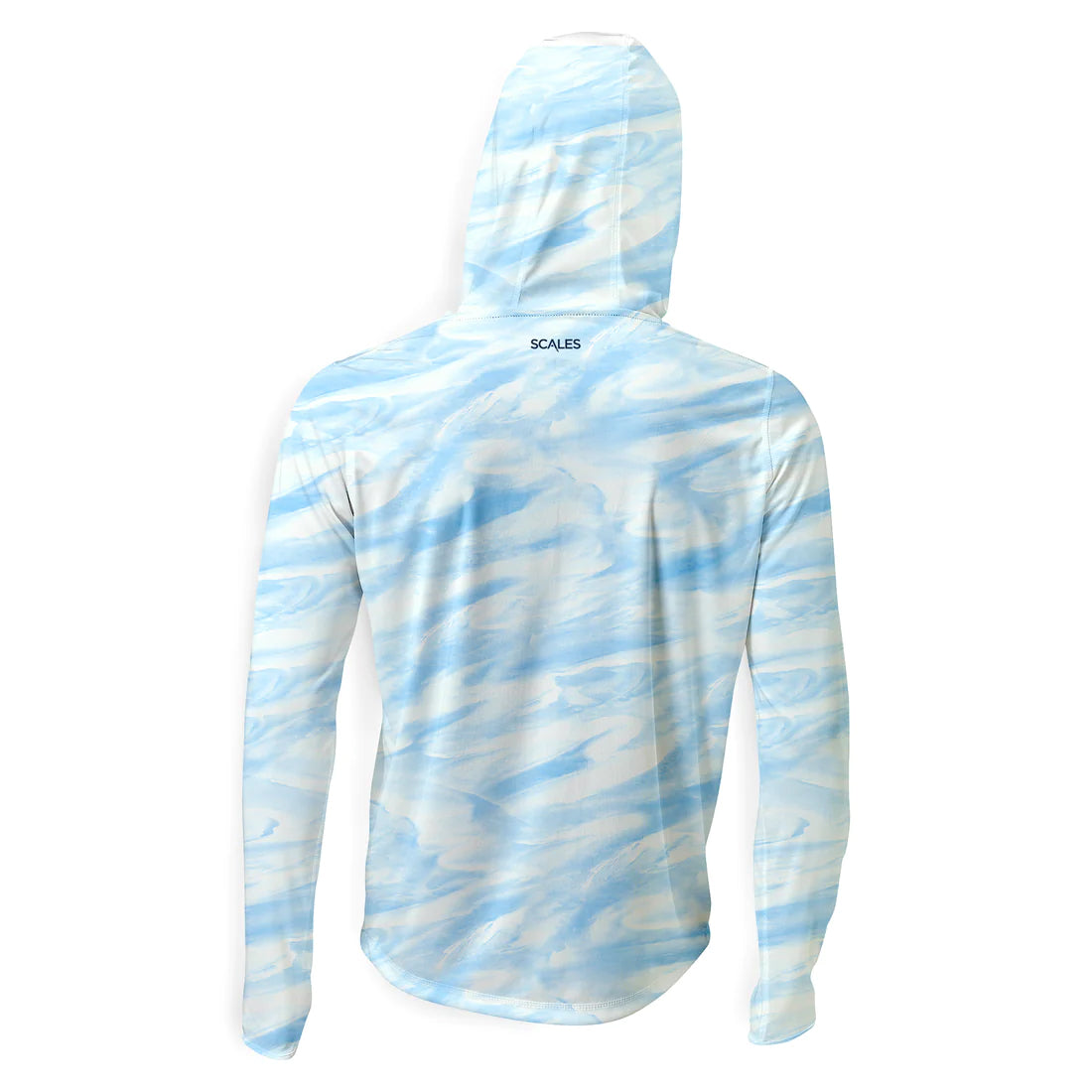 Scales Bahamas Current Hooded Performance - Powder Blue Hood