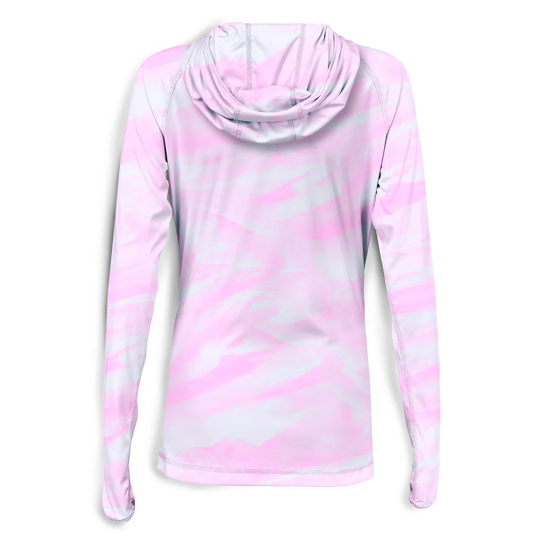 Scales Bahamas Current Womens Hooded Performance - Light Pink Back