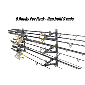 Seadog Horizontal Rod Rack 6 Pack