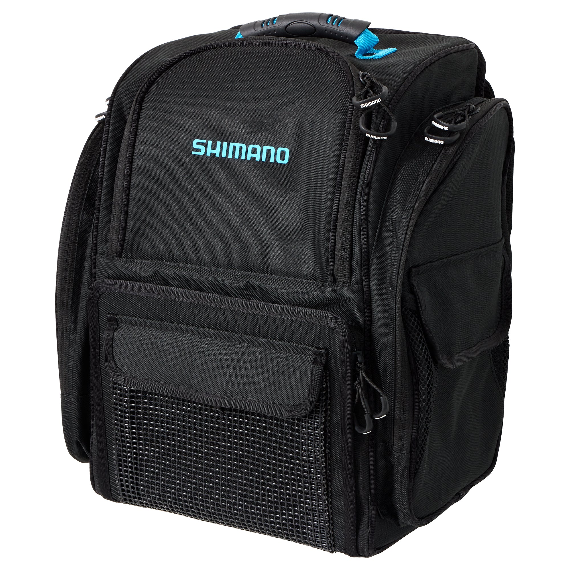 Shimano Backpack With Tackle Boxes - Black Large Closed