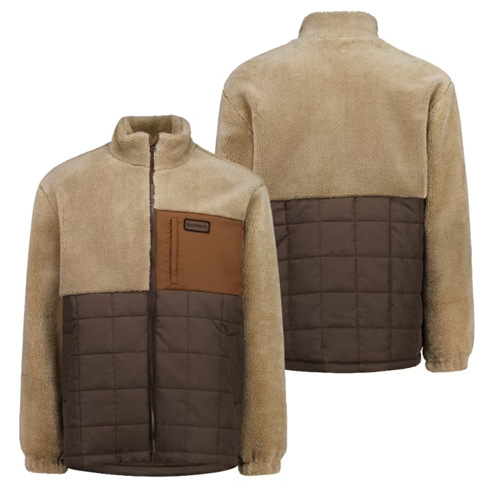 Shimano Coastal Sherpa Jacket - Chocolate Cover