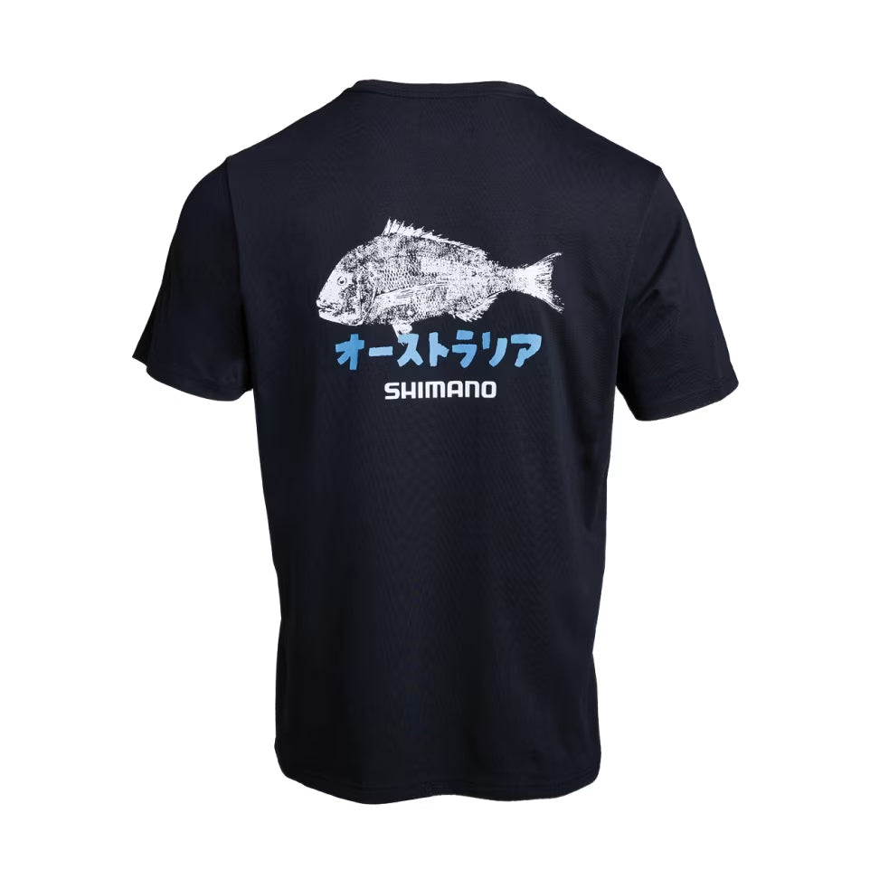 Shimano Gyotaku Tee - Black Back