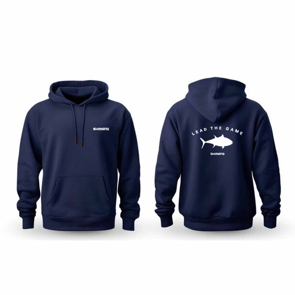 Shimano Hoodie Lead The Game Tuna - Navy