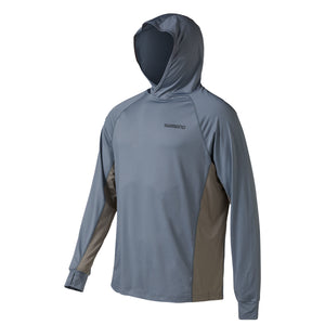 Shimano Long Sleeve Tech Tee - Cool Grey Cover