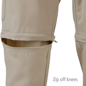 Shimano Outdoor Pants Zip Off - Oatmeal Zip