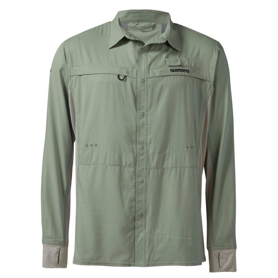 Shimano Pro Stretch Vented Shirt - Seafoam