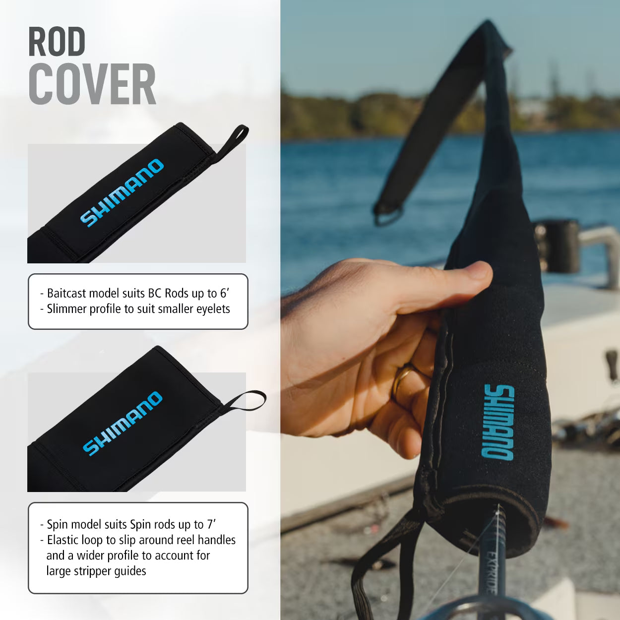 Shimano Rod Cover Info