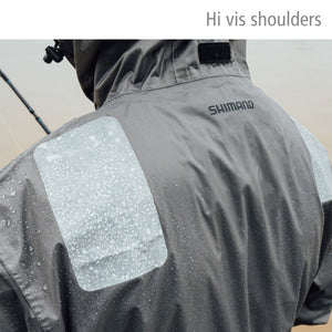 Shimano Spray Jacket - Charcoal Shoulder