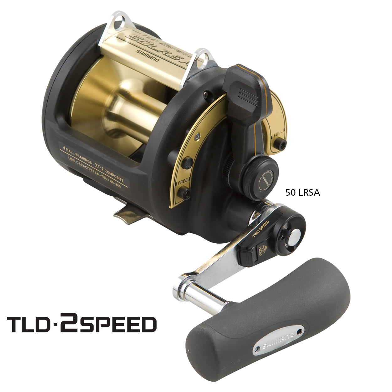 Shimano TLD 2-Speed 50LRSA