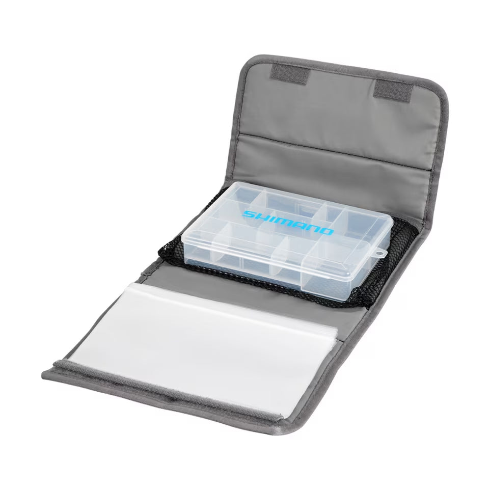 Shimano Travellers Lure Wrap - Grey Open