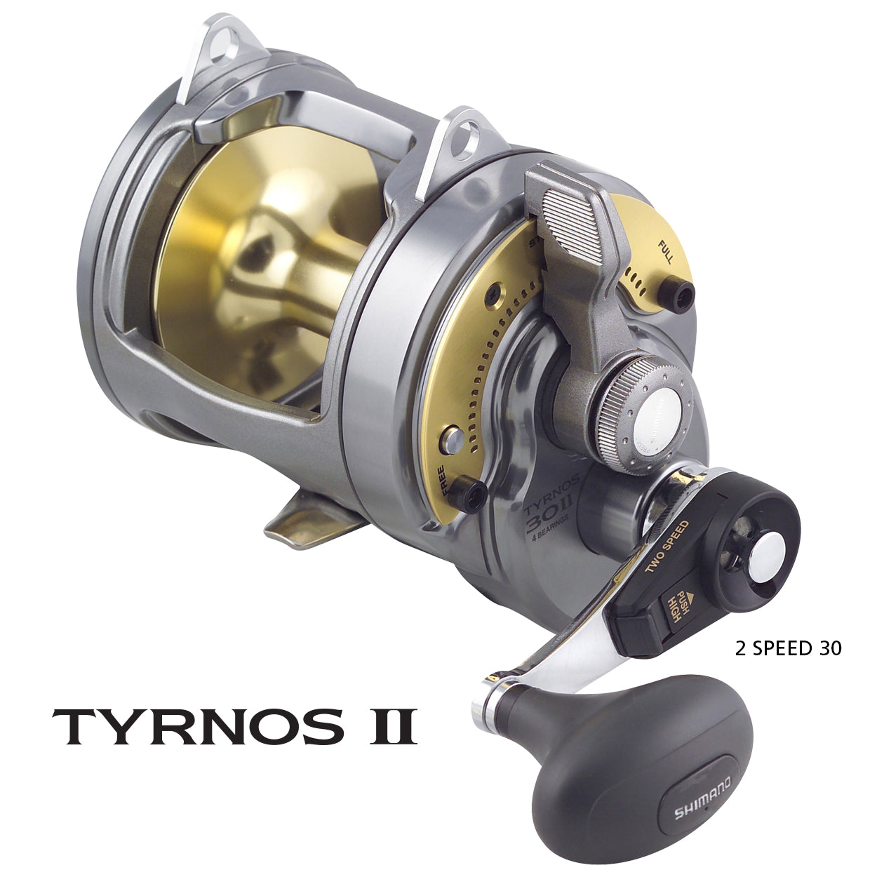 Shimano Tyrnos 2-Speed 30