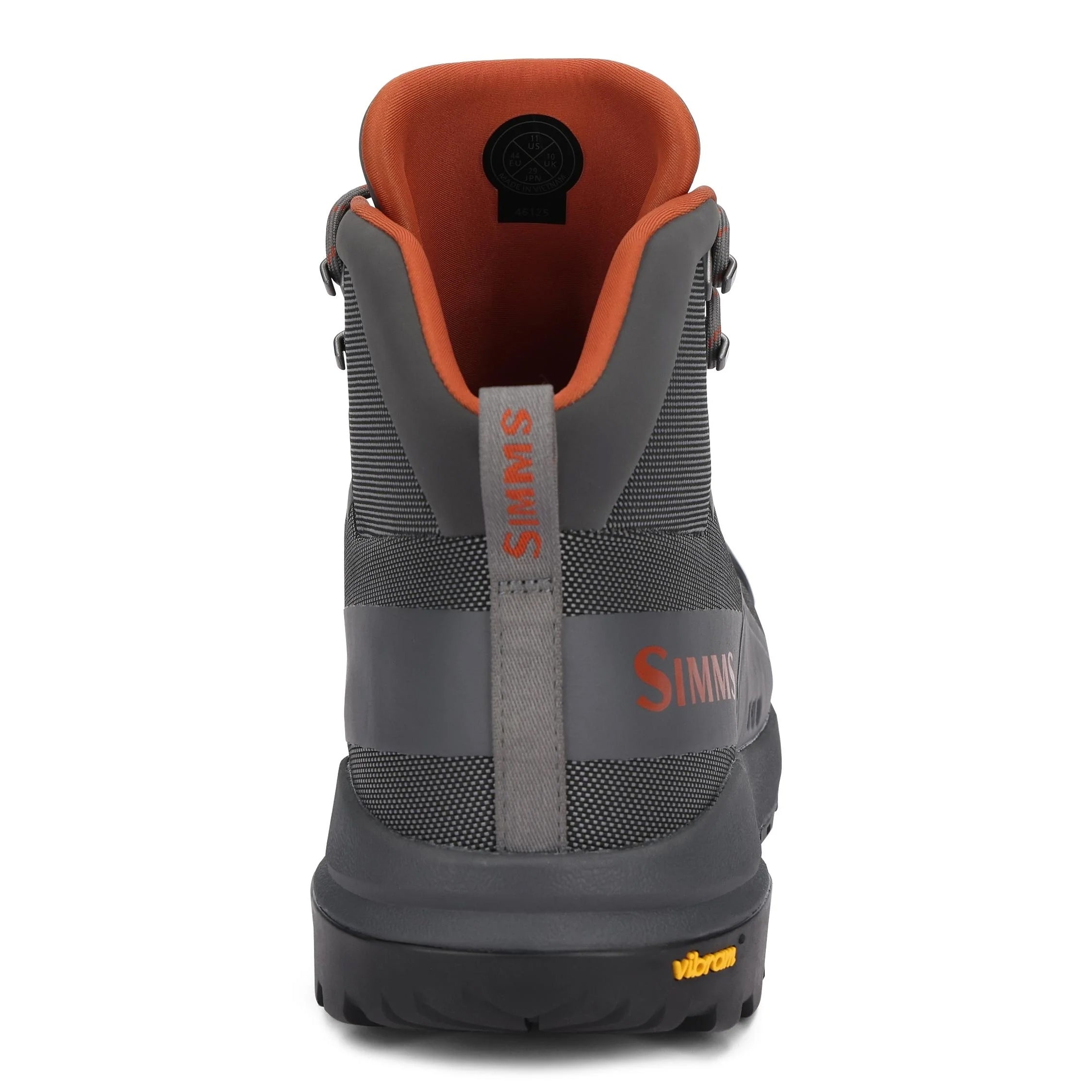 Simms 25 Mens Flyweight Boot Vibram - Steel Grey Back