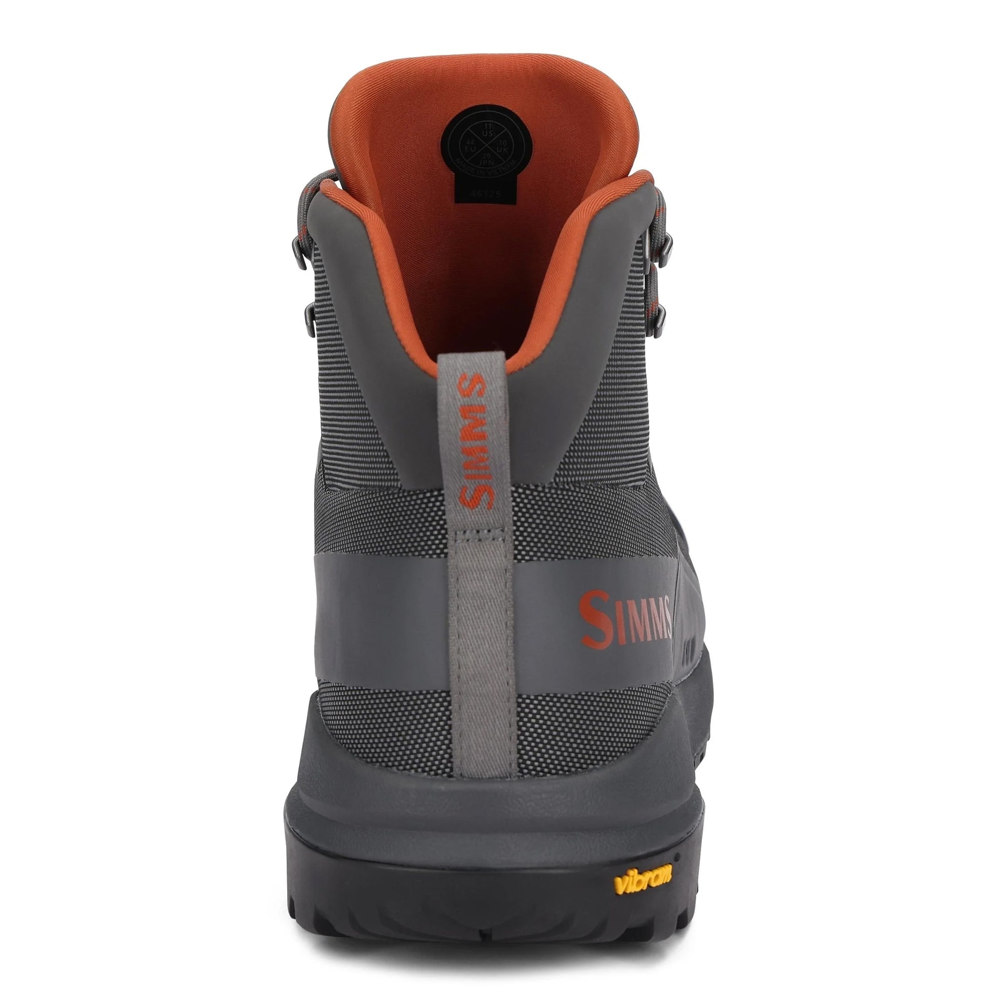 Simms 25 Mens Flyweight Boot Vibram - Steel Grey Back