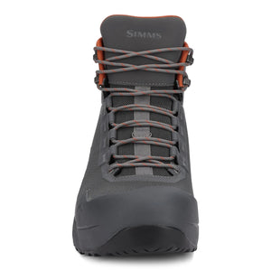 Simms 25 Mens Flyweight Boot Vibram - Steel Grey Front