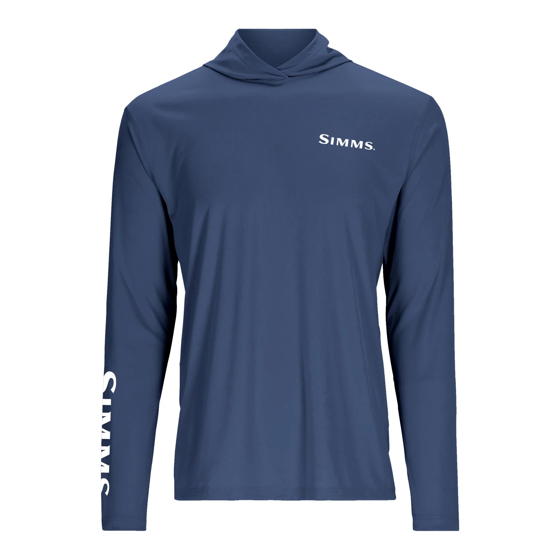 Simms 26 Solartech Hoody - Snapper Navy Front