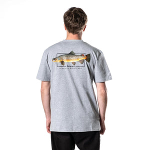 Simms Artist Tee 2024 - Brown Trout Fish It Well Back