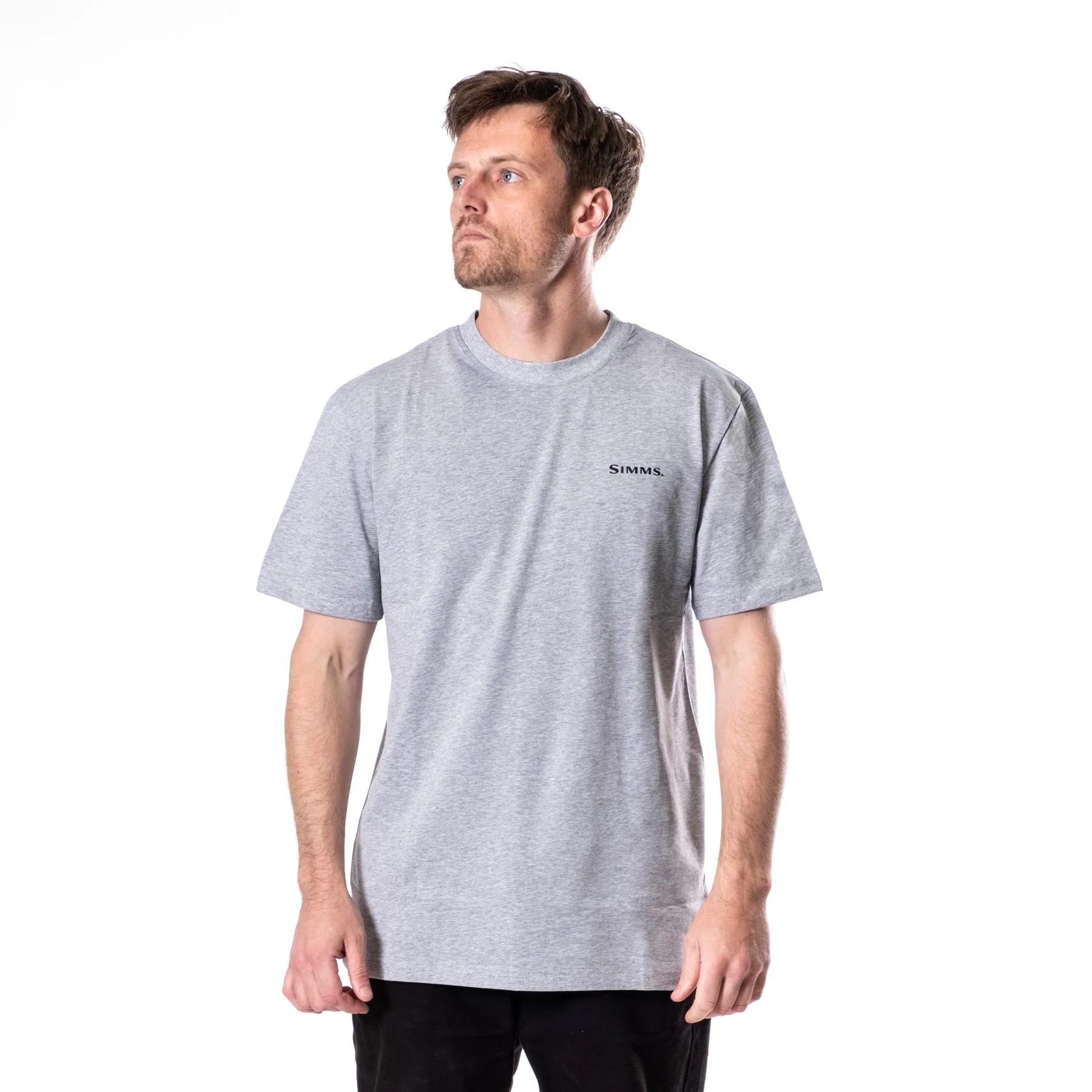 Simms Artist Tee 2024 - Brown Trout Fish It Well Front