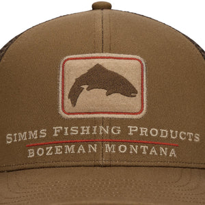 Simms Double Haul Icon Trucker Jasper Logo