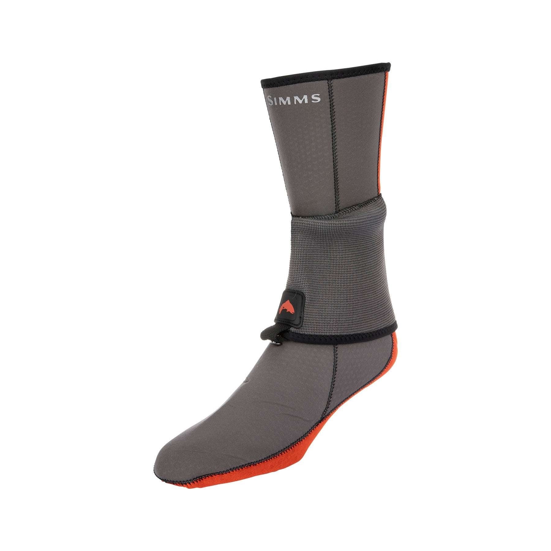 Simms Flyweight Neoprene Wet Wading Sock - Pewter