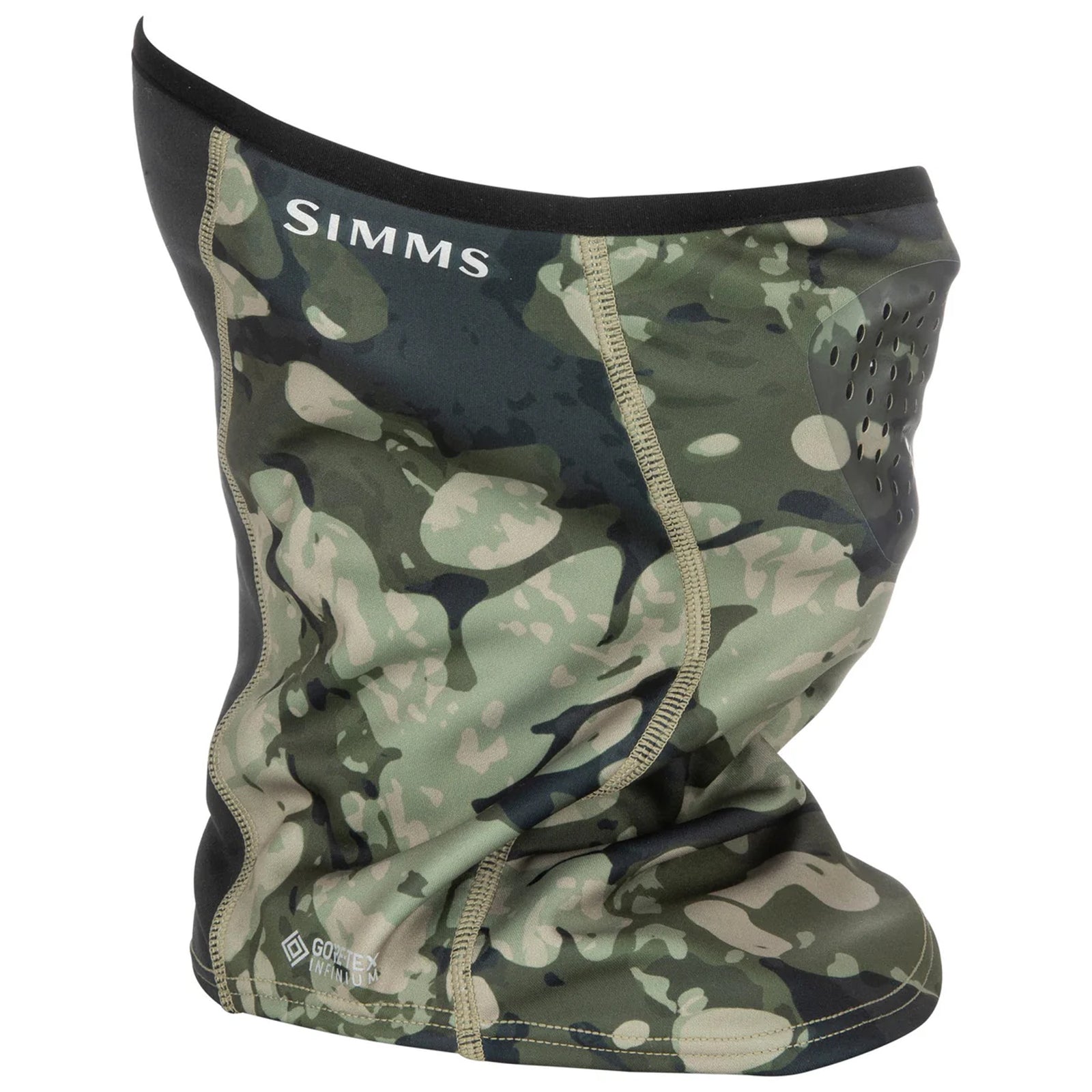Simms Gore-Tex Infinium Neck Gaiter Riparian Camo