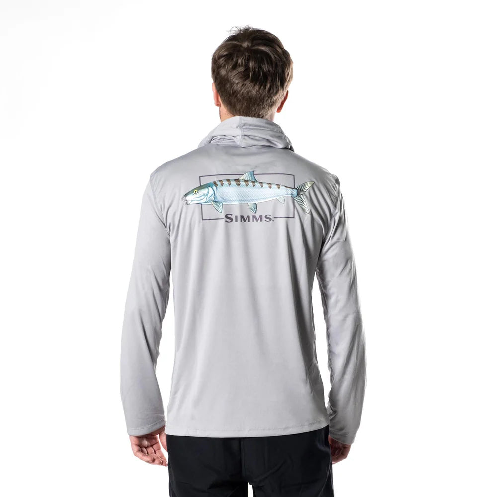 Simms Graphic Solartech Hoody 2024 - Bonefish Back