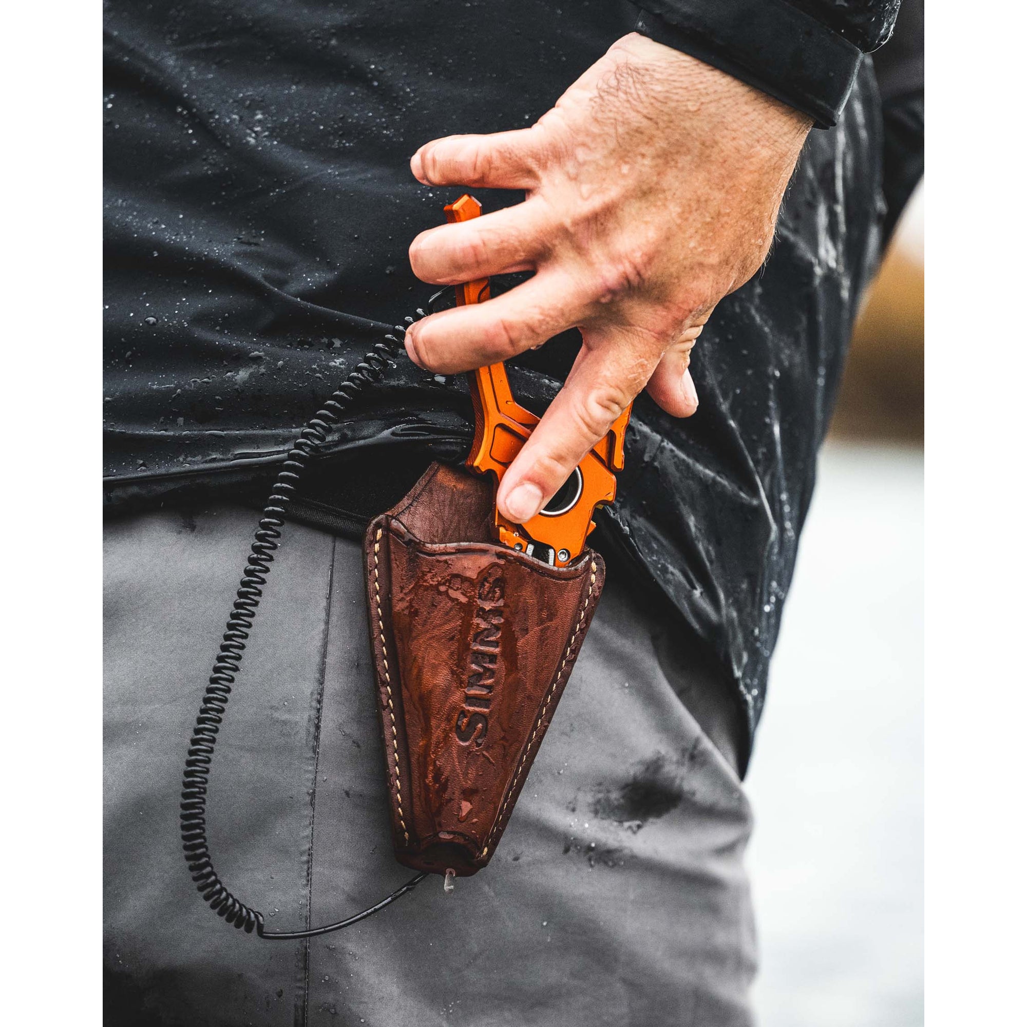 Simms Guide Plier Wearing