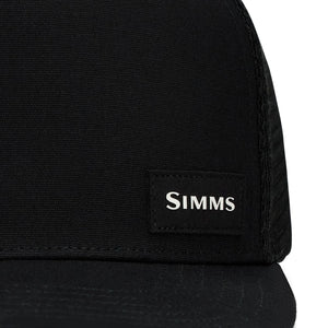 Simms High Crown Flatbill Logo