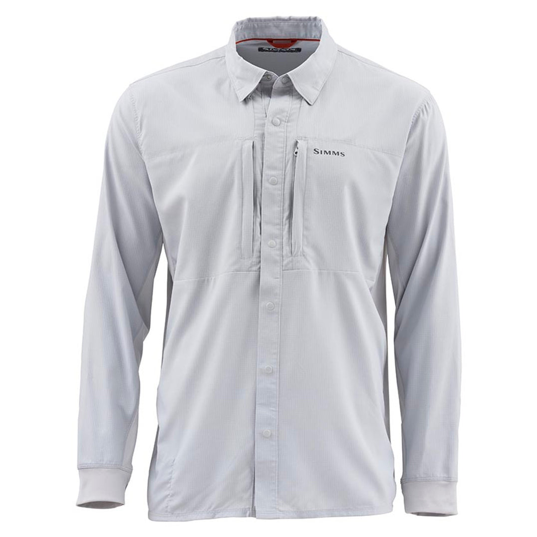 Simms Intruder BiComp LS Shirt - Sterling