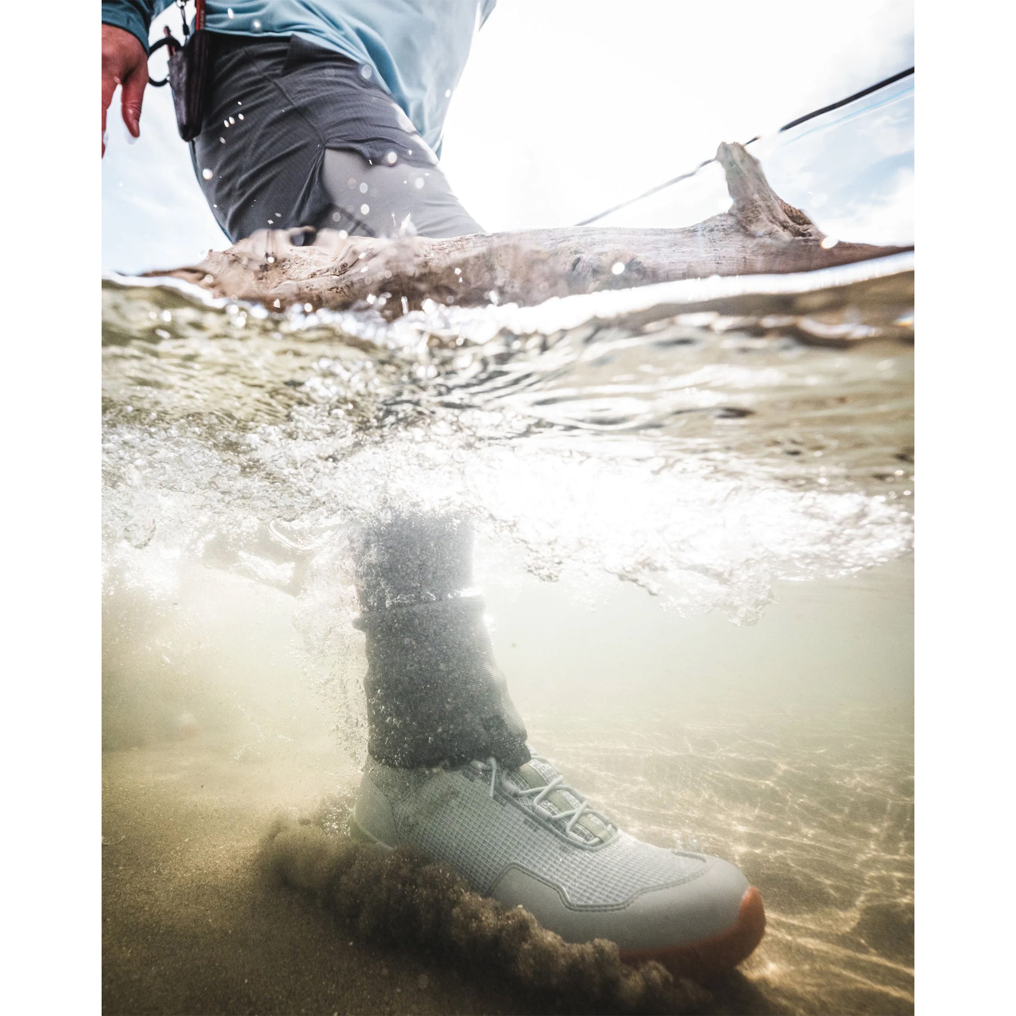 Simms Mens Flats Sneaker - Cinder Underwater