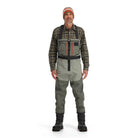 Simms Men's Freestone Z Stockingfoot Waders - Smoke Front